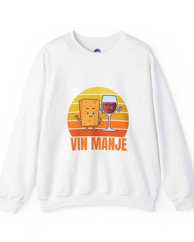 Vin Manje Unisex Sweatshirt Celebrate Haitian Culture with Comfort and Style Culture with Comfort and Style - CreoleSizzle