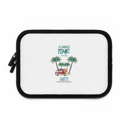 Summer Time Limited Edition Tropical Haiti Laptop Sleeve Creole Heritage Collection - CreoleSizzle