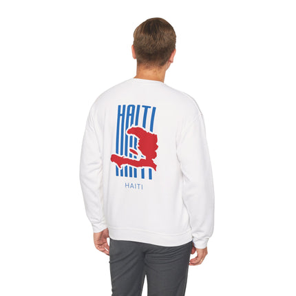 Haiti Heritage Crewneck Bold Identity Sweatshirt Haitian Pride Series | Unisex Premium, Cozy Sweatshirt for Haiti Fans