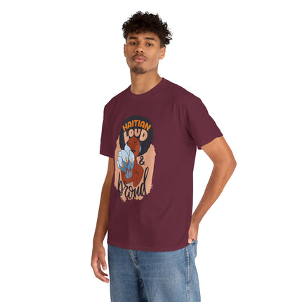 The Anthem Haitian Loud & Proud T-Shirt Haitian Pride Series Unisex Premium Crewneck Tee