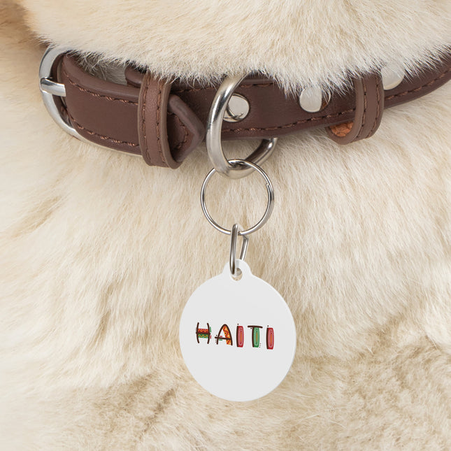 Haiti in Color Limited Heritage Edition Pet Tag Artistic Roots Collection