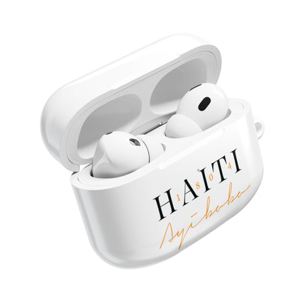 Haiti 1804 Ayibobo Heritage Pride AirPods Case Elegant Independence Edition