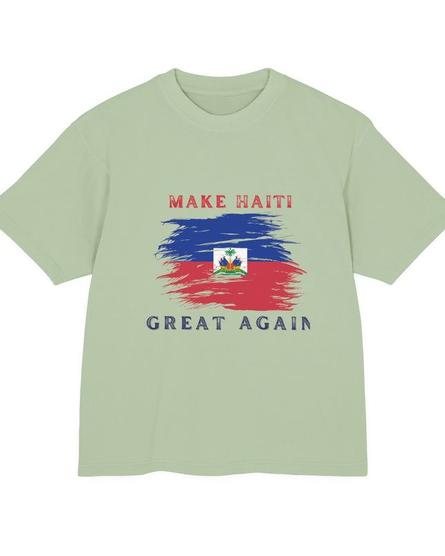 Make Haiti Great Again T-Shirt – Haitian Pride | Bold Statement Apparel Durable and Stylish Unisex Urban Heavy Tee - CreoleSizzle