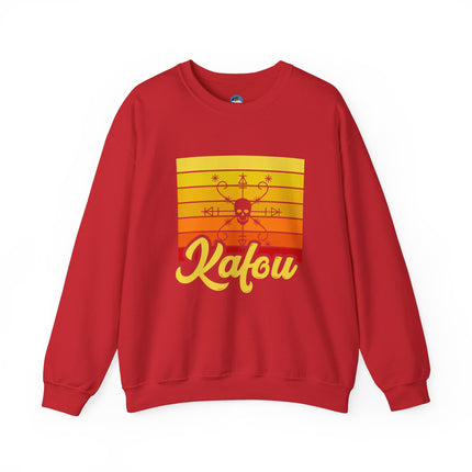 Exclusive Kafou Sweatshirt Symbol of Strength Culture and Spirituality with Comfort and Style - CreoleSizzle