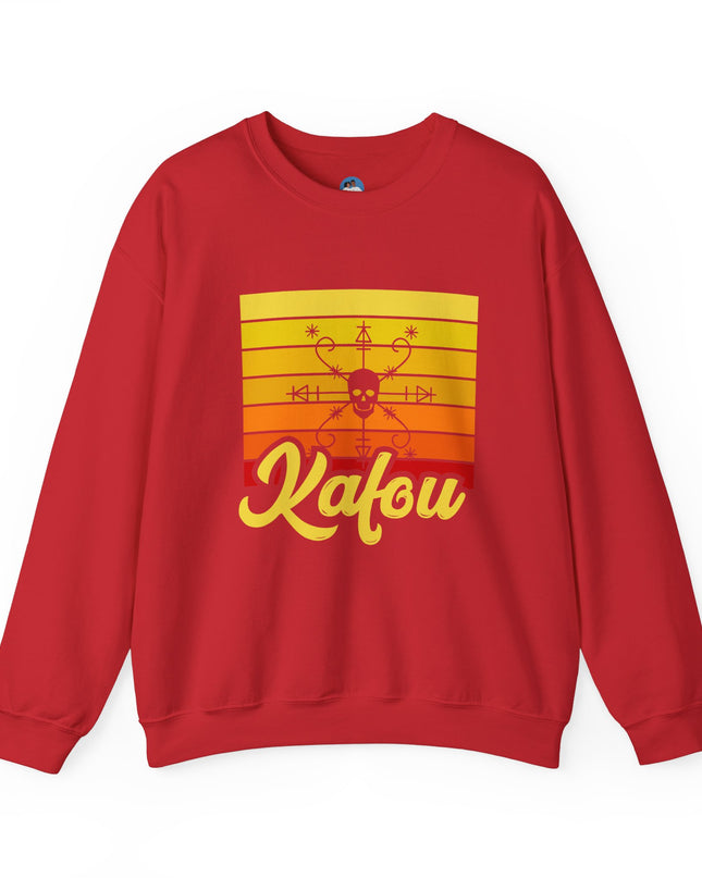 Exclusive Kafou Sweatshirt Symbol of Strength Culture and Spirituality with Comfort and Style - CreoleSizzle