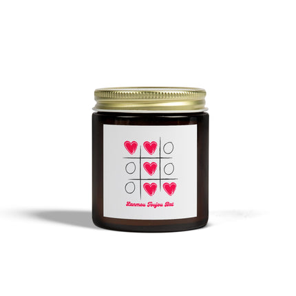 Love Candle Lanmou Toujou Bat Haitian-Inspired Romantic Gift Scented Candles, Coconut Apricot Wax (4oz, 9oz) - CreoleSizzle