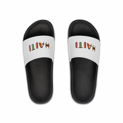 Haiti in Color Heritage Art Slides Limited Cultural Edition Sandals