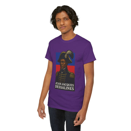 Jean-Jacques Dessalines – Revolutionary Legacy Sweatshirt | Limited Edition | Unisex Heavy Cotton Tee - CreoleSizzle