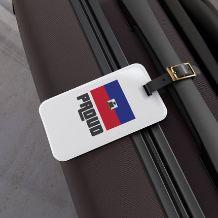 Proud Haitian Flag Limited Heritage Luggage Tag Street Art Edition