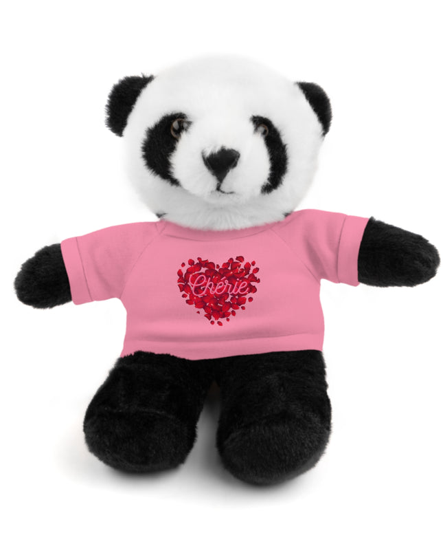 Chérie Romantic Teddy Bear Valentine’s Day Plush Gift with Haitian Flair - CreoleSizzle