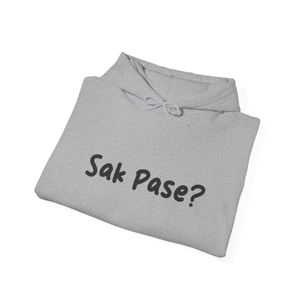 Sak Pasè? Haitian Greeting Hoodie Cultural Streetwear Unisex Premium Hooded Sweatshirt Caribbean Pride Series