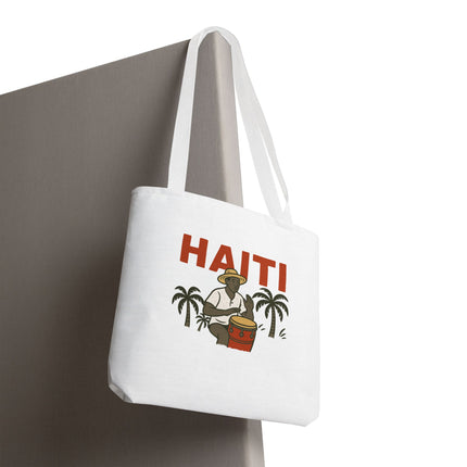 Haiti’s Heartbeat Limited Edition Heritage Tote Agricultural Roots Design - CreoleSizzle