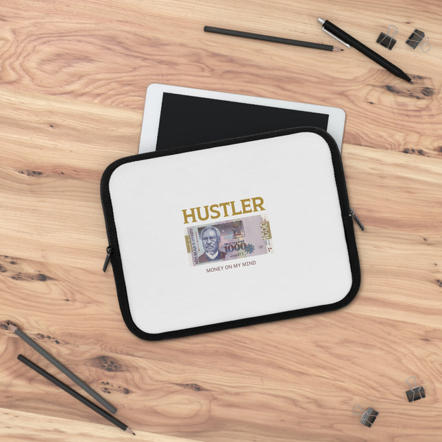 Hustler Limited Edition 1000 Goud Haitian Currency Laptop Sleeve Luxury Inspired Design - CreoleSizzle