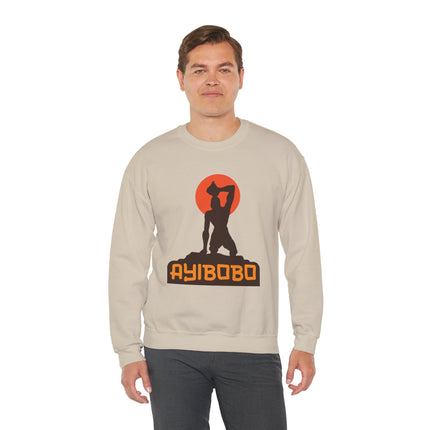 Nèg Mawon Ayibobo Sweatshirt Haitian Spiritual Heritage Series Unisex Premium Crewneck Bold Graphic Sweatshirt