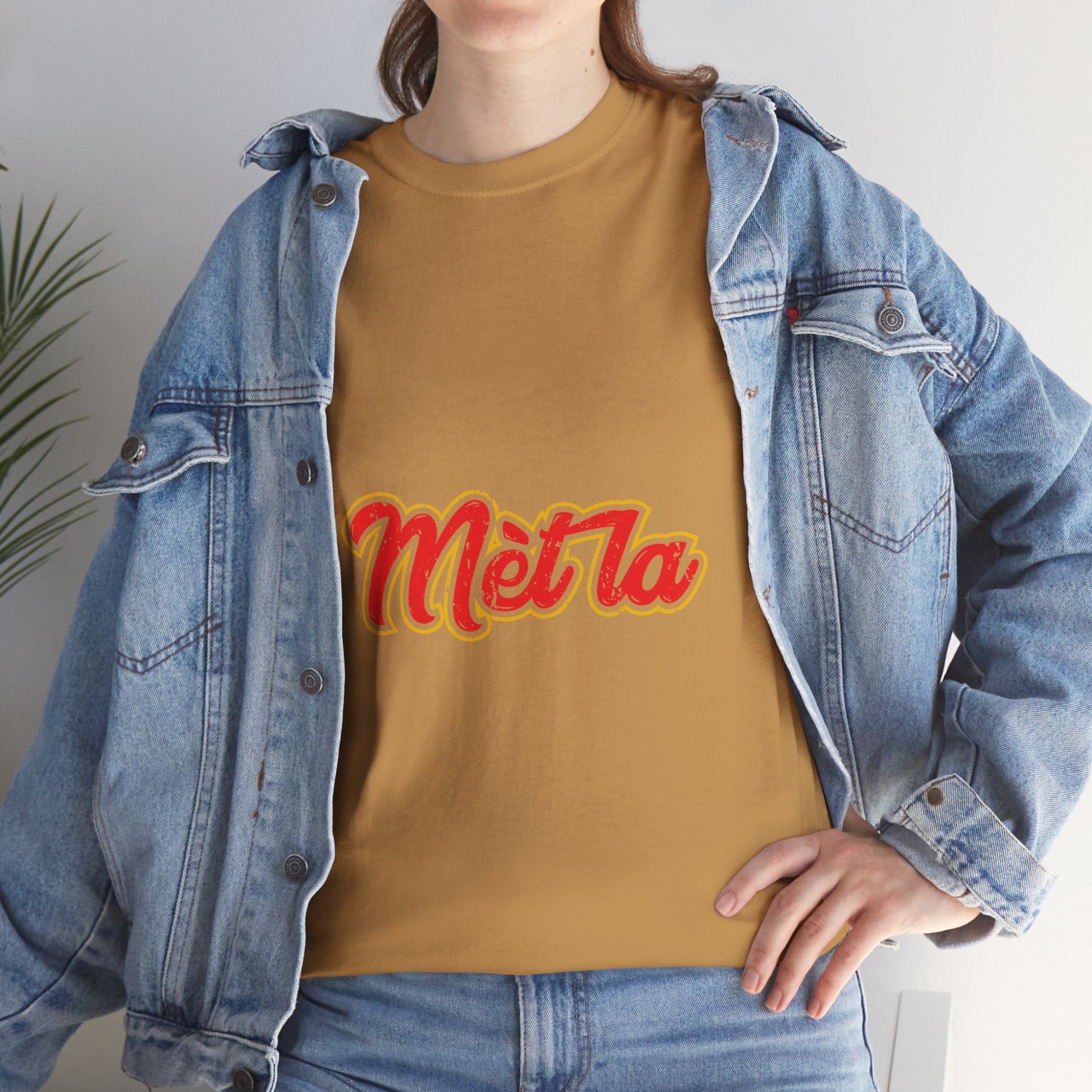 Exclusive Mèt La T-Shirt Representing Strength and Leadership in Haitian Unity Cultural Pride Apparel Unisex Cotton Comfort Fit Express Delivery available