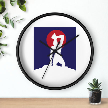 Freedom Call Nèg Mawon Resistance Wall Clock Timeless Revolution Wall Art