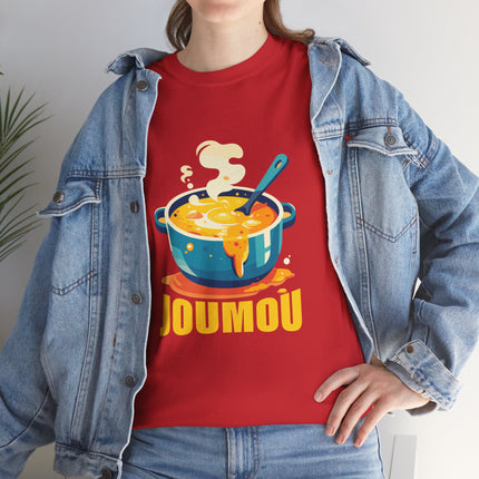 Premium Joumou T-Shirt Celebrating Haitian Heritage and Freedom Unisex Heavy Cotton Tee - CreoleSizzle
