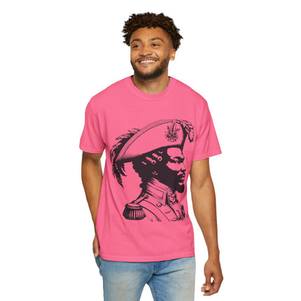 The Visionary’s Profile Haitian Revolutionary Genius T-Shirt Unisex Garment-Dyed Tee Cultural Heritage Series