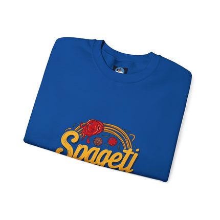Cozy Spageti Sweatshirt Celebrate Haitian Culinary Heritage with Style and Premium Comfort - CreoleSizzle