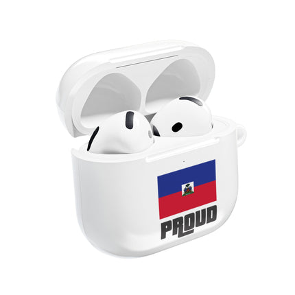 Haitian Flag Proud GTA-Inspired Streetwear AirPods Case Bold Modern Heritage Edition