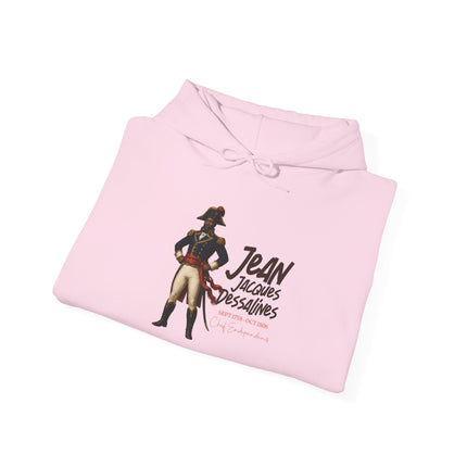 The Warrior’s March Jean-Jacques Dessalines Hoodie Haitian Freedom Series Unisex Heavy Blend