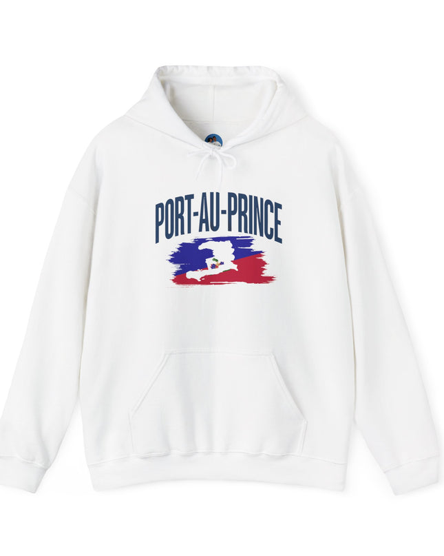Port-Au-Prince Hoodie – Haitian Capital Tribute Unisex Sweatshirt – Cultural Pride - CreoleSizzle