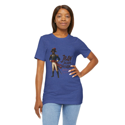 Jean-Jacques Dessalines  Haitian Independence Warrior Sweatshirt Black History Legacy Apparel, Freedom Fighter Clothing, Unisex Tee
