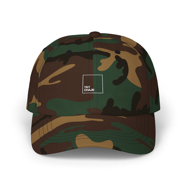 Tèt Chaje Camo Hat Haitian-Inspired Dad Cap for Everyday Style Classic Dad Cap - CreoleSizzle