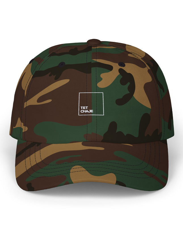 Tèt Chaje Camo Hat Haitian-Inspired Dad Cap for Everyday Style Classic Dad Cap - CreoleSizzle