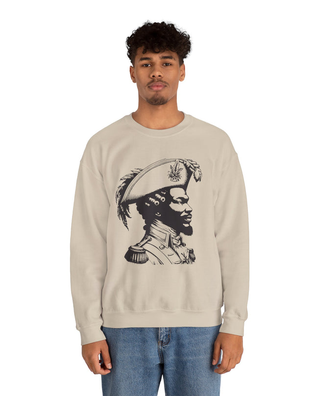 The Strategist’s Profile – Revolutionary Legacy Sweatshirt | Haitian Freedom Series | Unisex Premium Crewneck