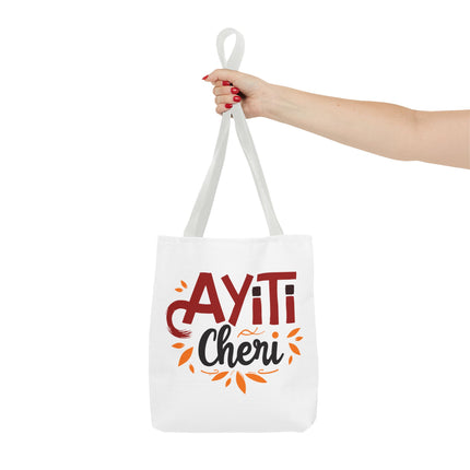 Ayiti Chéri Limited Edition Heritage Tote Bag Sweet Haiti Design - CreoleSizzle