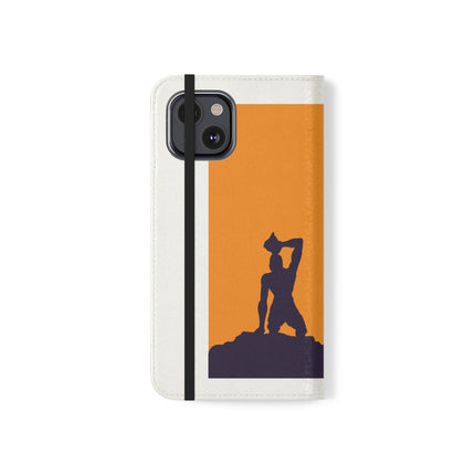 Ayiti Soulscape Marron And Cathedral Mirrored Flip Case for iPhone Edition Symbol of Dual Heritage