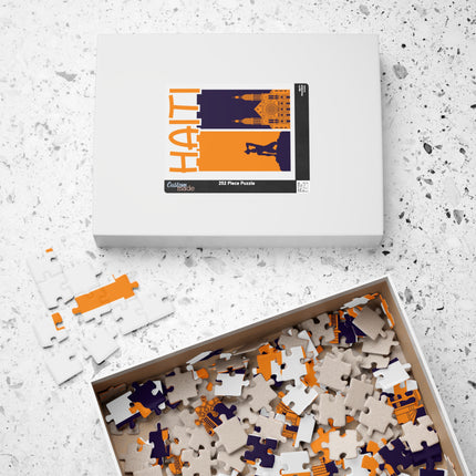 Neg Marron & Cathedral Collector’s Edition Haitian Heritage Puzzle Limited Art Series - CreoleSizzle