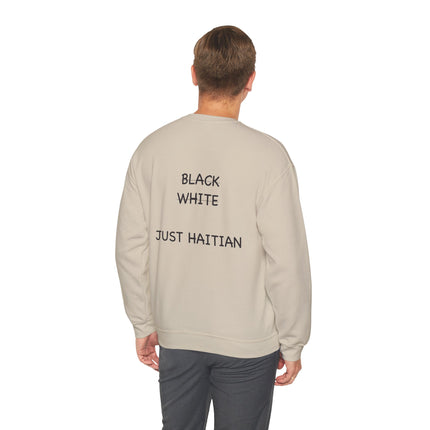 Unity Beyond Shades Haitian Identity Crewneck Cultural Empowerment Series Unisex Heavy Blend Sweatshirt