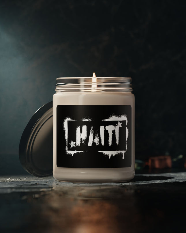 Haiti Scented Candle – 9oz Natural Soy Wax, Aromatic Home Decor, Cotton Wick, Haitian Inspired Gift - CreoleSizzle