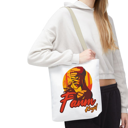 Fanm Kreyòl Limited Edition Heritage Tote Creole Woman Empowerment Design - CreoleSizzle