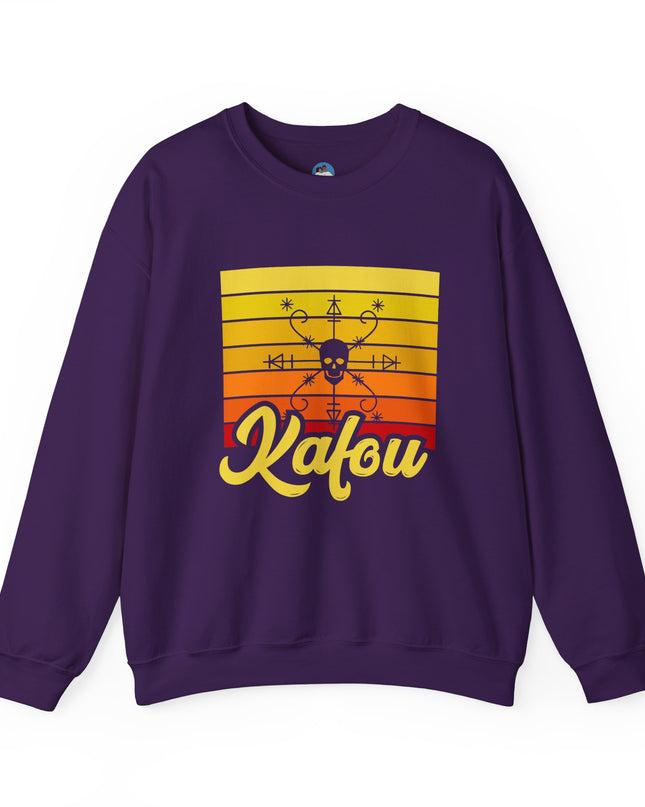 Exclusive Kafou Sweatshirt Symbol of Strength Culture and Spirituality with Comfort and Style - CreoleSizzle
