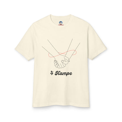 4 Kampe Haitian Culture T-Shirt Unisex Sustainable Garment Unisex Dyed Heavyweight Cotton Tee - CreoleSizzle