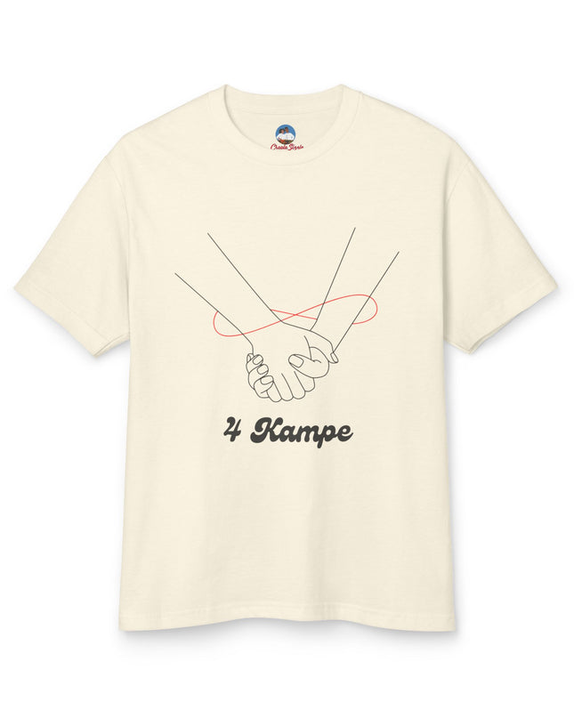 4 Kampe Haitian Culture T-Shirt Unisex Sustainable Garment Unisex Dyed Heavyweight Cotton Tee - CreoleSizzle