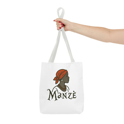 Manzè Limited Edition Heritage Tote Empowering Haitian Women Design - CreoleSizzle