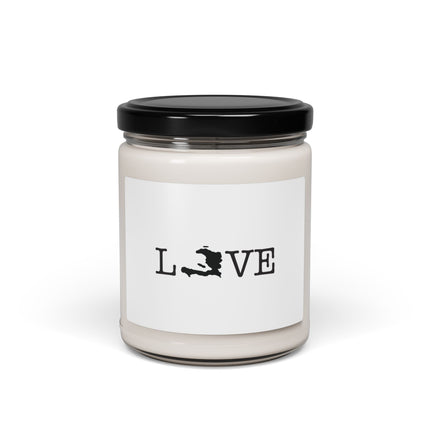 LOVE Haiti Limited Edition Heritage Soy Candle Minimalist Cultural Statement