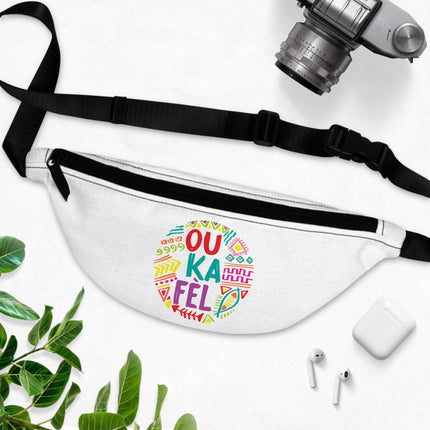 Ou Ka Fè’l Limited Heritage Waist Pack Motivational Creole Design