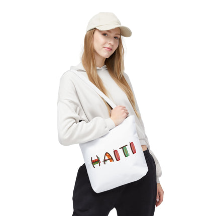 Haiti Art Limited Edition Heritage Tote Bag African Roots Design - CreoleSizzle