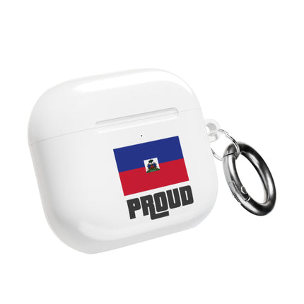 Haitian Flag Proud GTA-Inspired Streetwear AirPods Case Bold Modern Heritage Edition