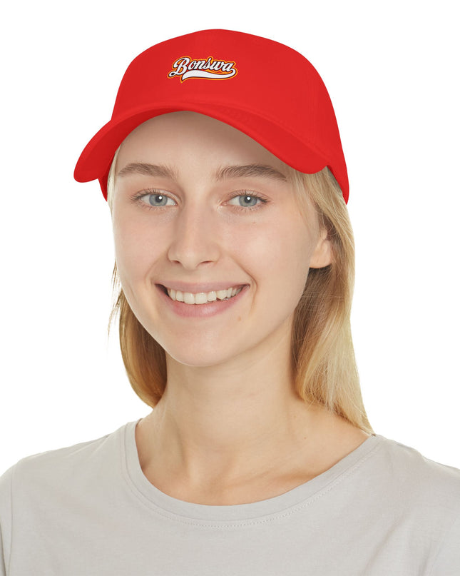 Bonswa Printed Baseball Cap  Haitian-Inspired Classic Hat for Everyday Wear - CreoleSizzle