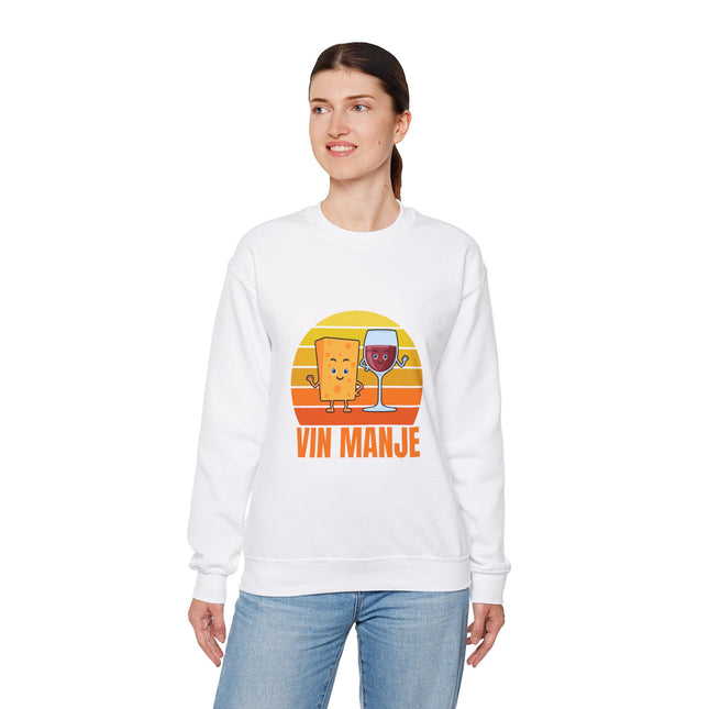 Vin Manje Unisex Sweatshirt Celebrate Haitian Culture with Comfort and Style Culture with Comfort and Style - CreoleSizzle
