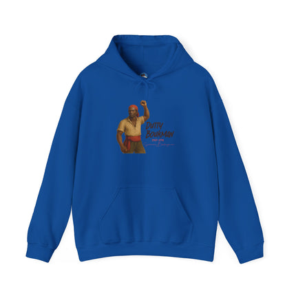 Dutty Boukman The Catalyst of Revolt Hoodie Haitian Freedom Series Unisex Heavy Blend Casual Wear