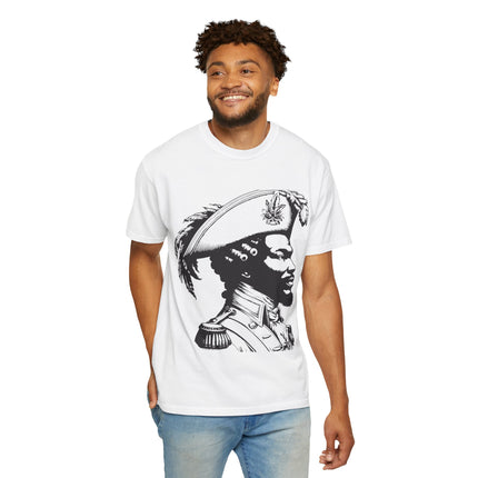 The Visionary’s Profile Haitian Revolutionary Genius T-Shirt Unisex Garment-Dyed Tee Cultural Heritage Series