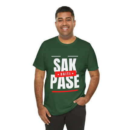 Sak Pase Haiti T-Shirt Celebrate Haitian Heritage in Style Unisex Jersey Short Sleeve Tee - CreoleSizzle