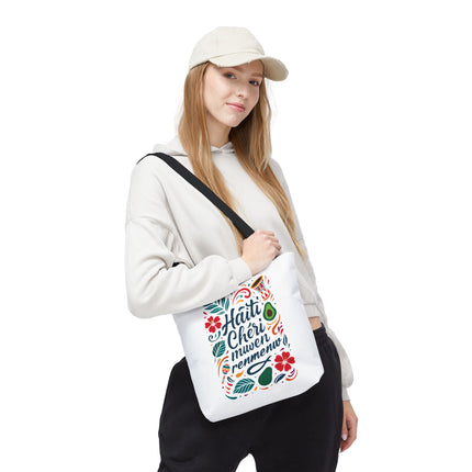 Haiti Chéri Mwen Renmenw Limited Edition Heritage Tote Love Letter to Haiti - CreoleSizzle